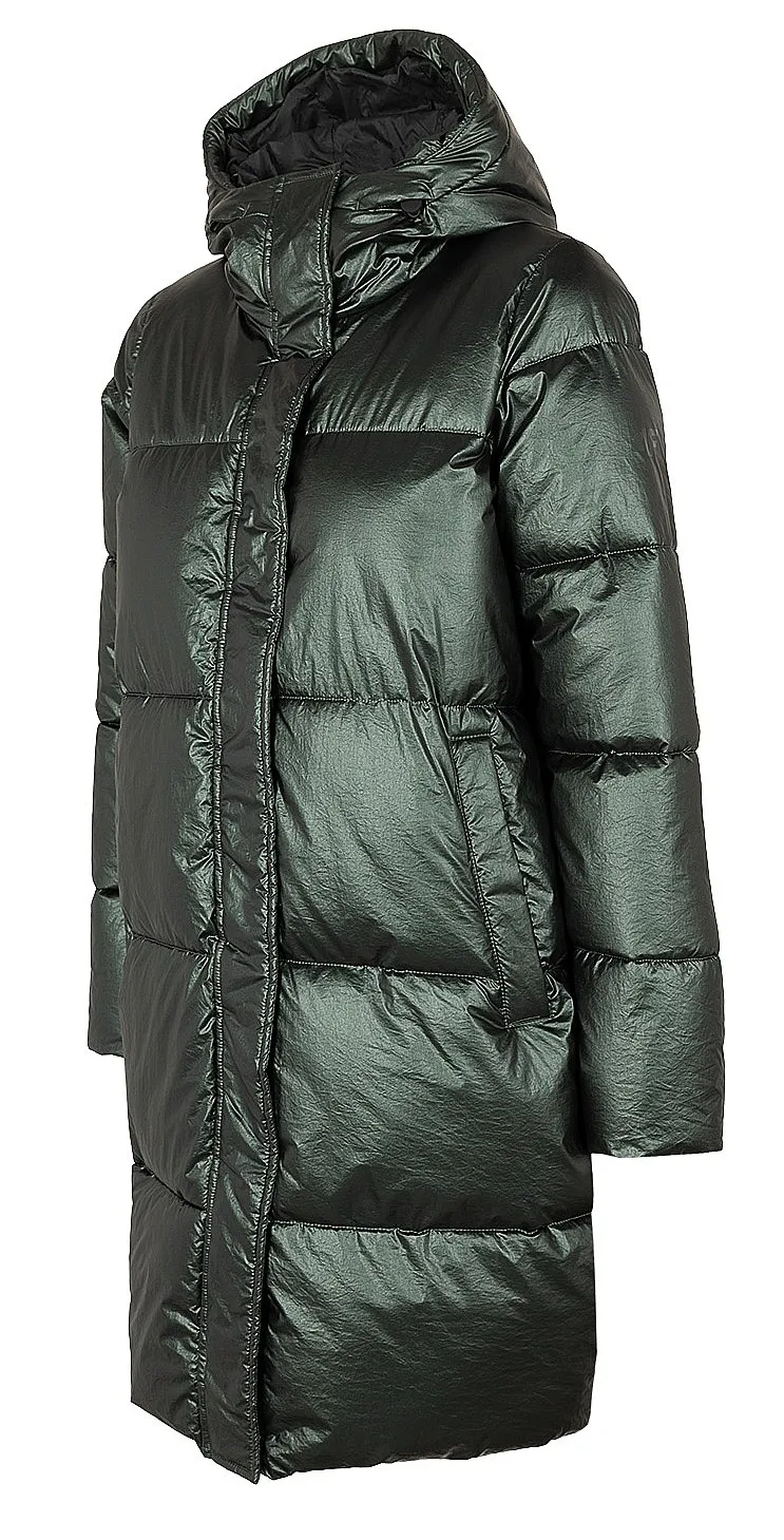 ABRIGO 4F H4Z22KUDP011  40S/DARK GREEN  WOMEN´S