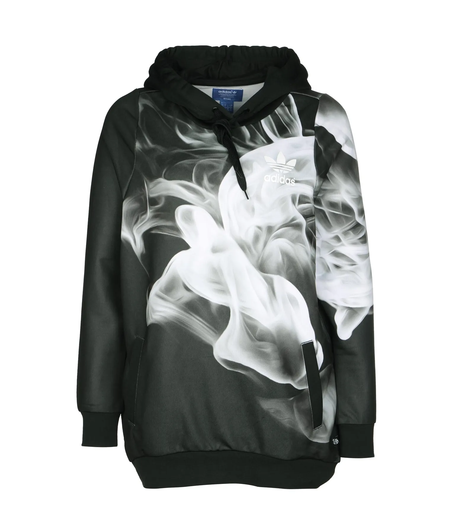 Adidas Originals Sudadera White Smoke Rita Ora (negro/blanco)