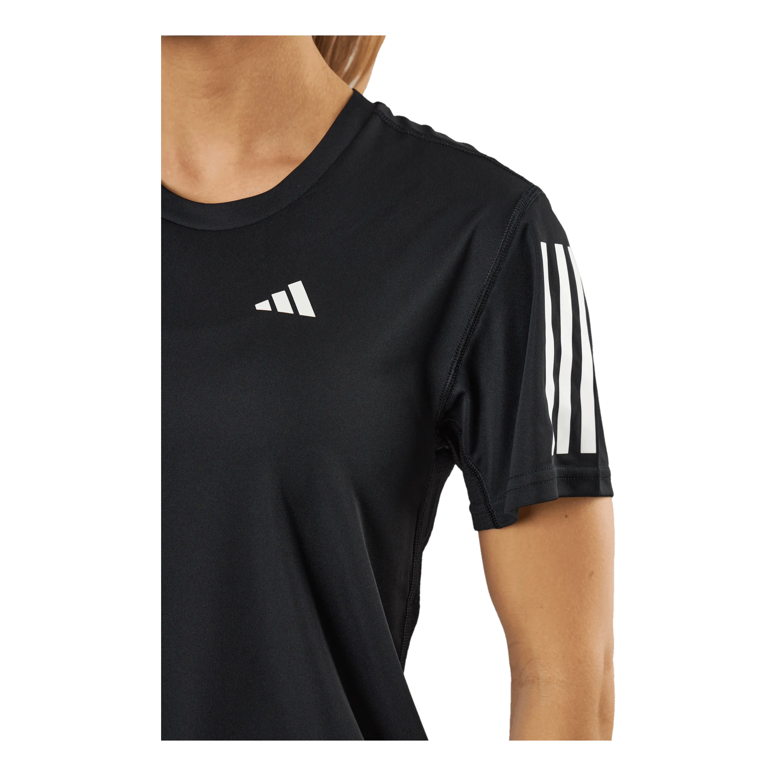 ADIDAS OWN THE RUN TSHIRT BLACK
