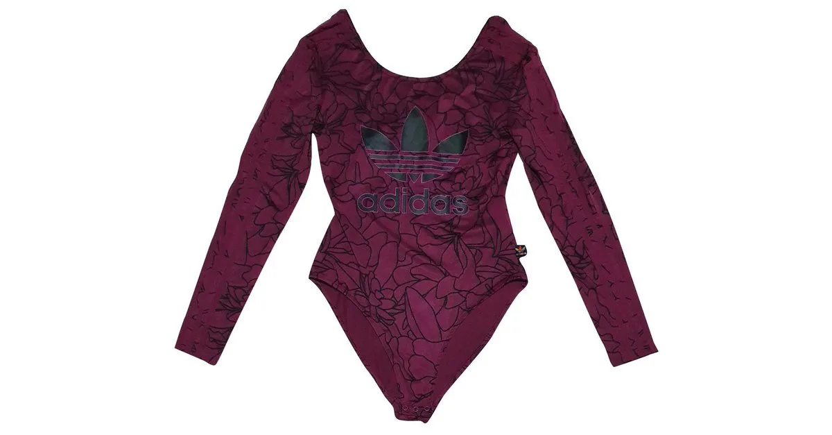 Adidas Tops Negro Púrpura 