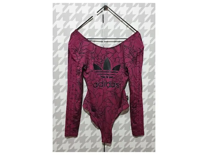 Adidas Tops Negro Púrpura 