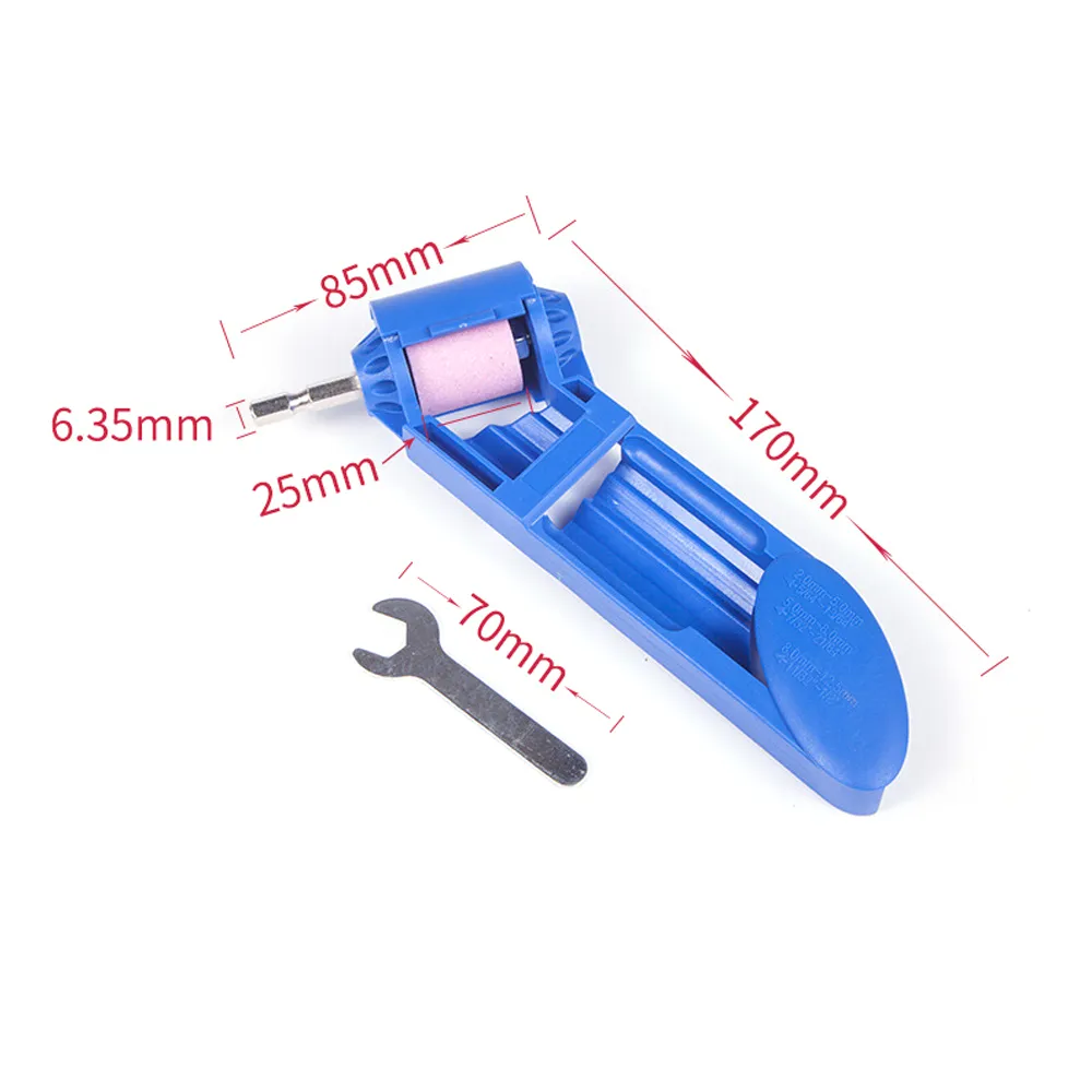 AFILADOR MANUAL DE BROCAS PARA FIERRO (212 MM) – PORTáTIL Y EFICIENTE, COMPATIBLE CON TALADROS