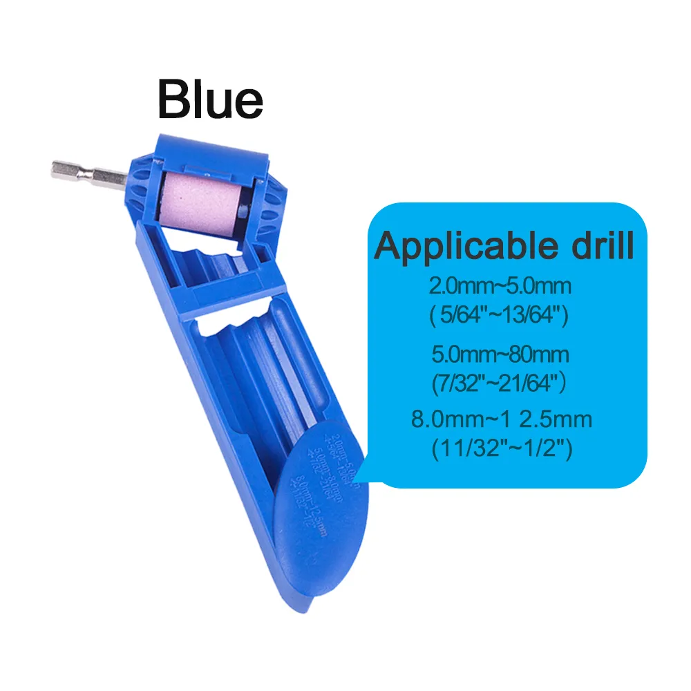 AFILADOR MANUAL DE BROCAS PARA FIERRO (212 MM) – PORTáTIL Y EFICIENTE, COMPATIBLE CON TALADROS