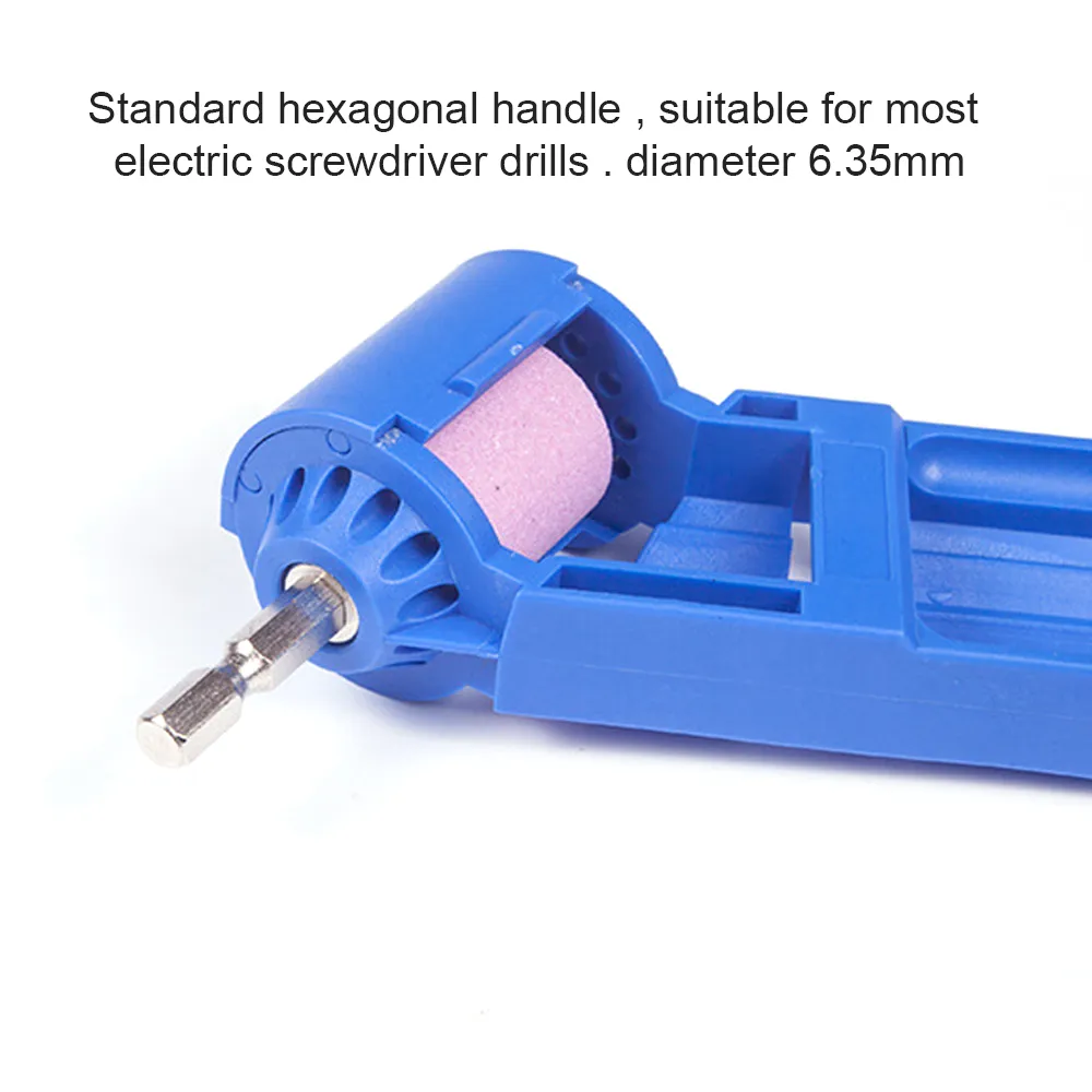 AFILADOR MANUAL DE BROCAS PARA FIERRO (212 MM) – PORTáTIL Y EFICIENTE, COMPATIBLE CON TALADROS
