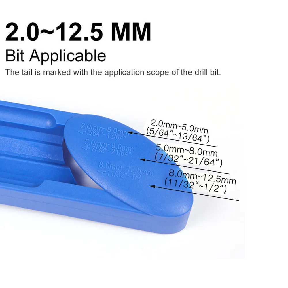 AFILADOR MANUAL DE BROCAS PARA FIERRO (212 MM) – PORTáTIL Y EFICIENTE, COMPATIBLE CON TALADROS