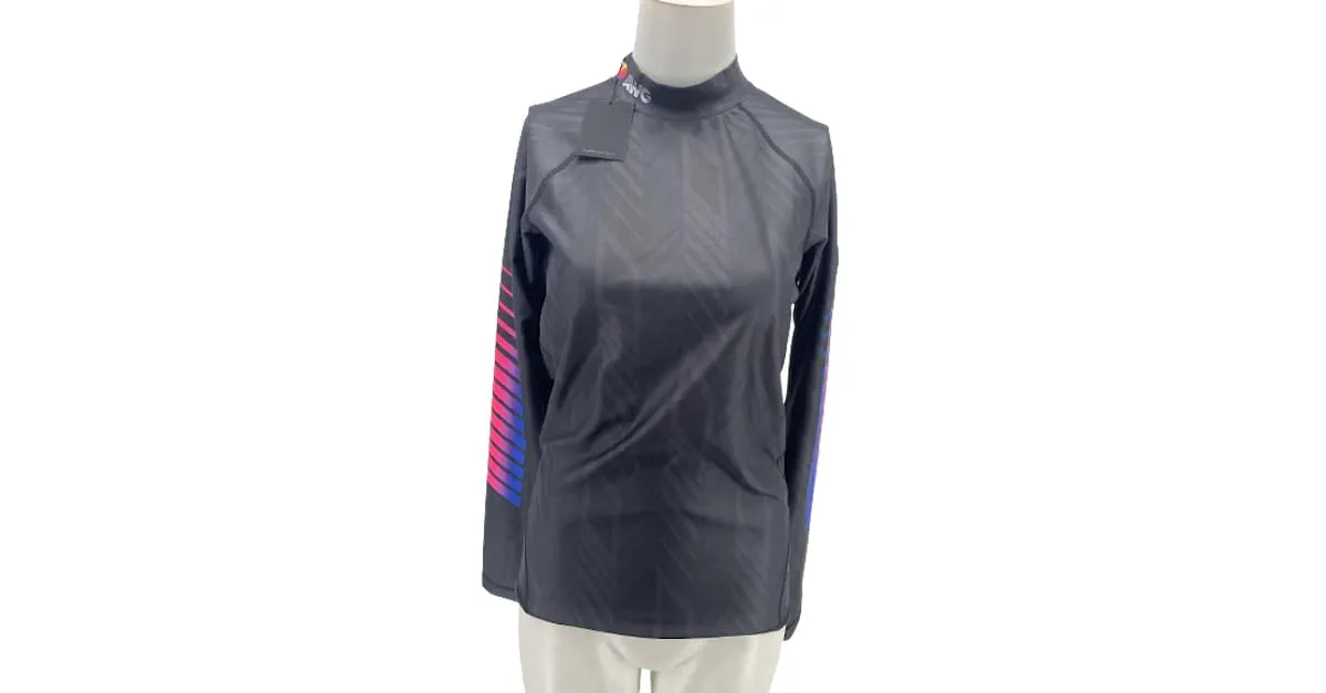 ALEXANDER WANG Tops Camiseta.Poliéster XS Internacional Negro 