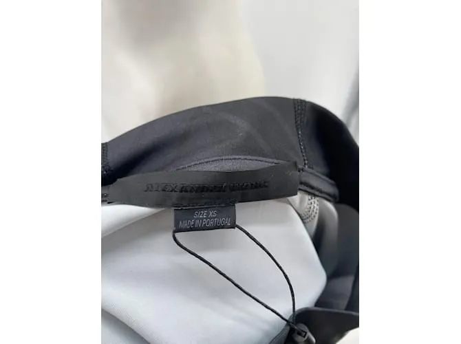 ALEXANDER WANG Tops Camiseta.Poliéster XS Internacional Negro 