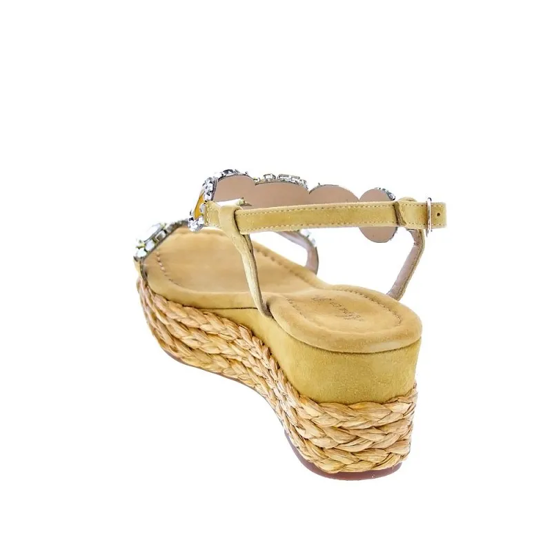 Alma en Pena Sandalias Mujer V22310 Amarillo