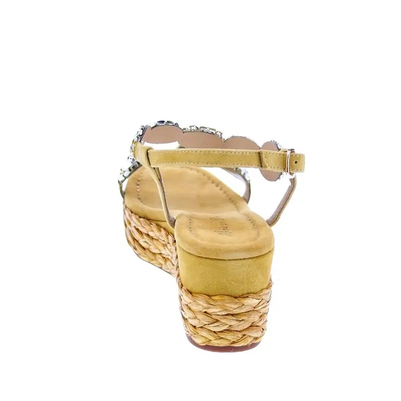 Alma en Pena Sandalias Mujer V22310 Amarillo