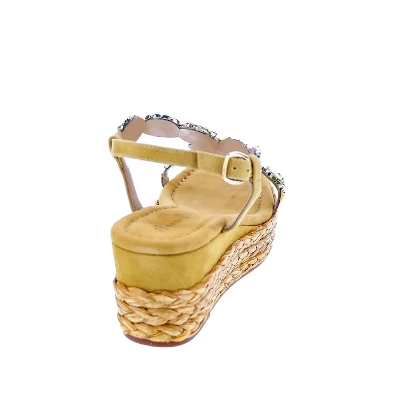 Alma en Pena Sandalias Mujer V22310 Amarillo