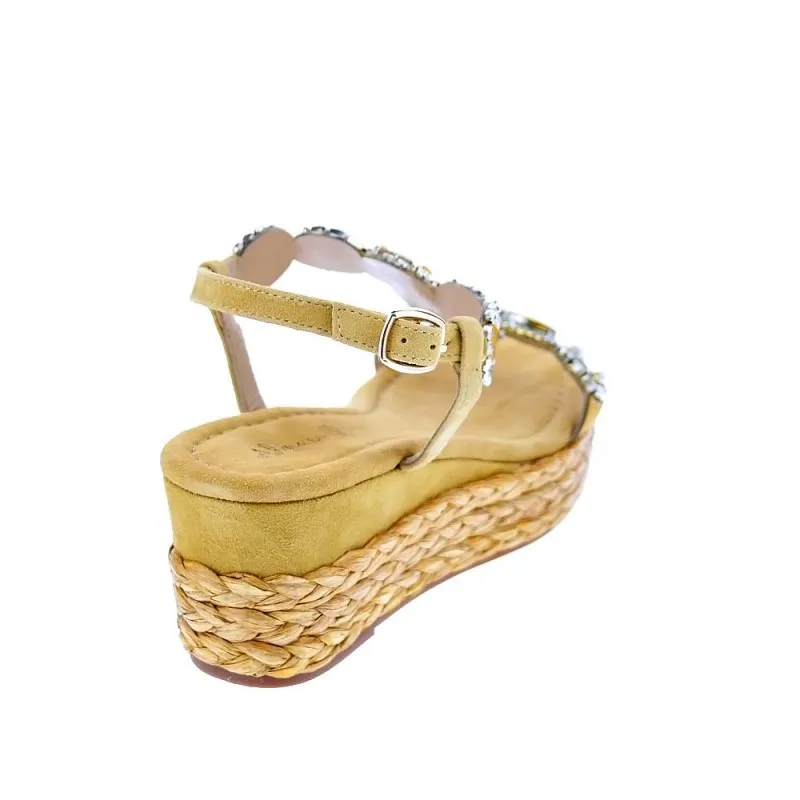 Alma en Pena Sandalias Mujer V22310 Amarillo