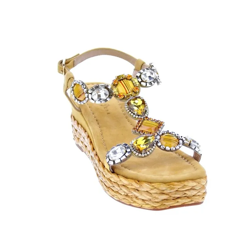 Alma en Pena Sandalias Mujer V22310 Amarillo