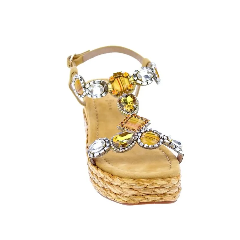 Alma en Pena Sandalias Mujer V22310 Amarillo