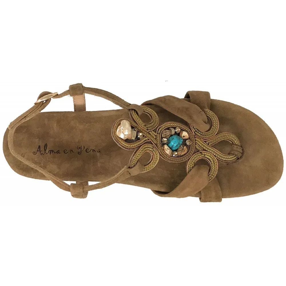 Alma en Pena V20855 Suede Camel