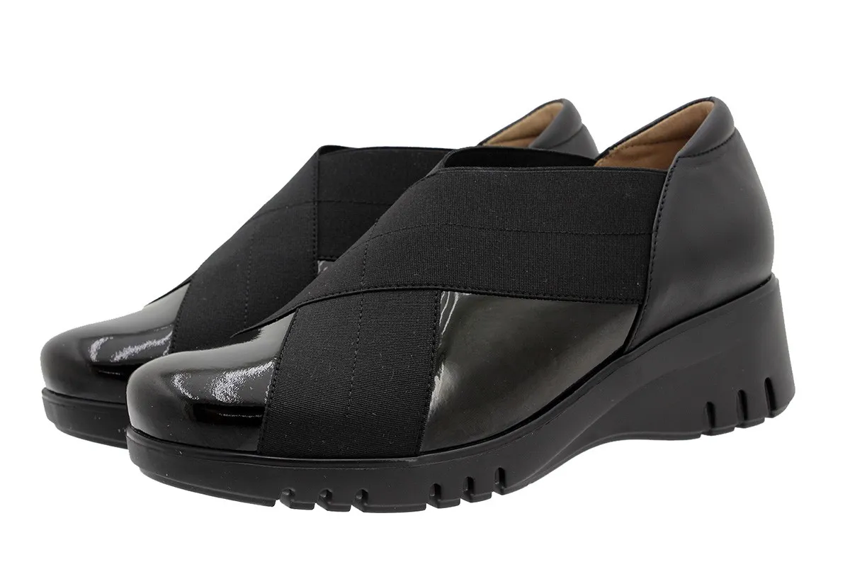 Ankle Boot Shoe Black Patent