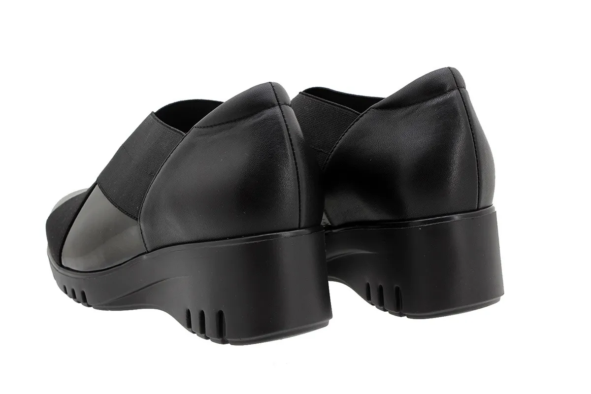 Ankle Boot Shoe Black Patent