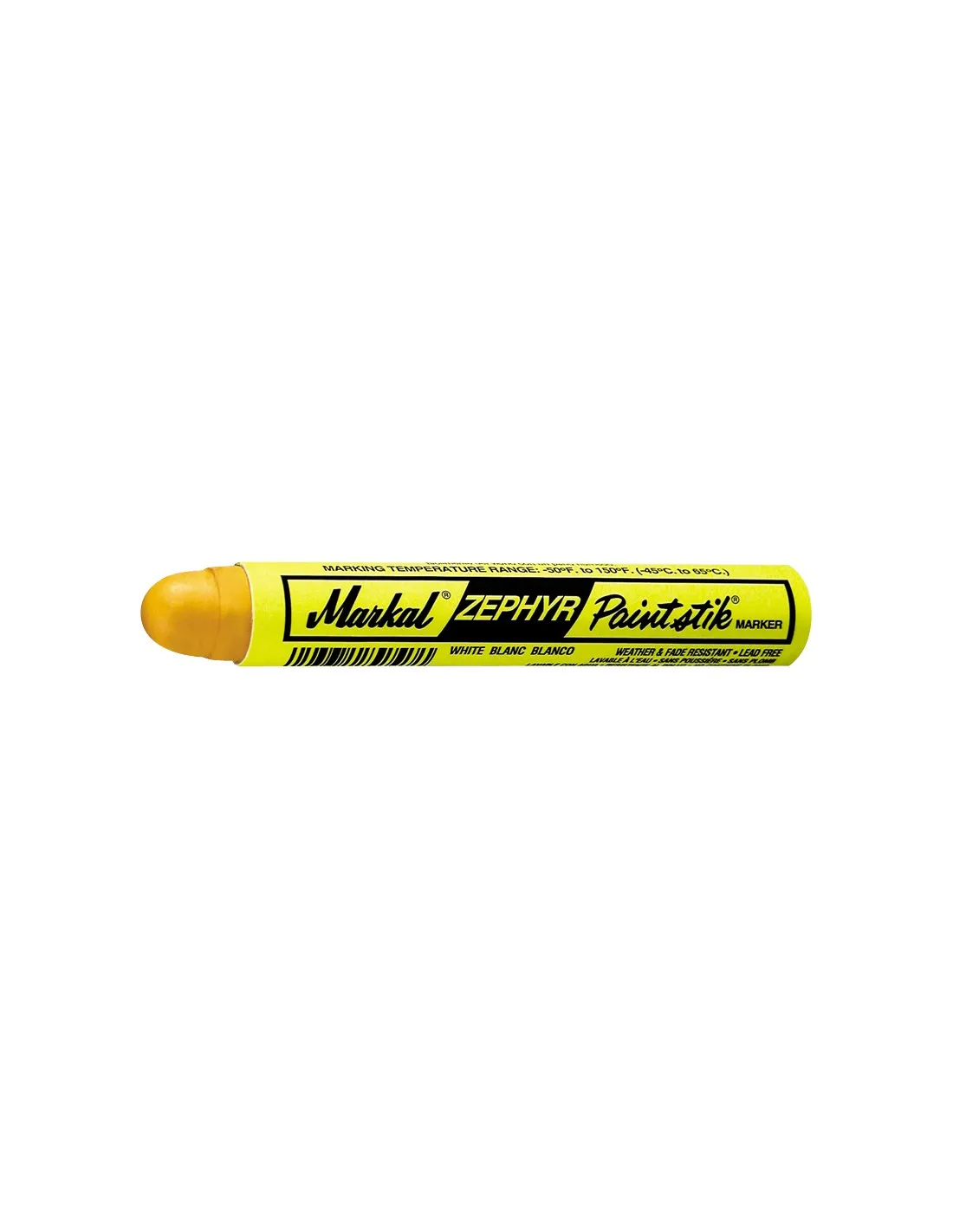 Barra de pintura borrable para vidrio AMARILLO