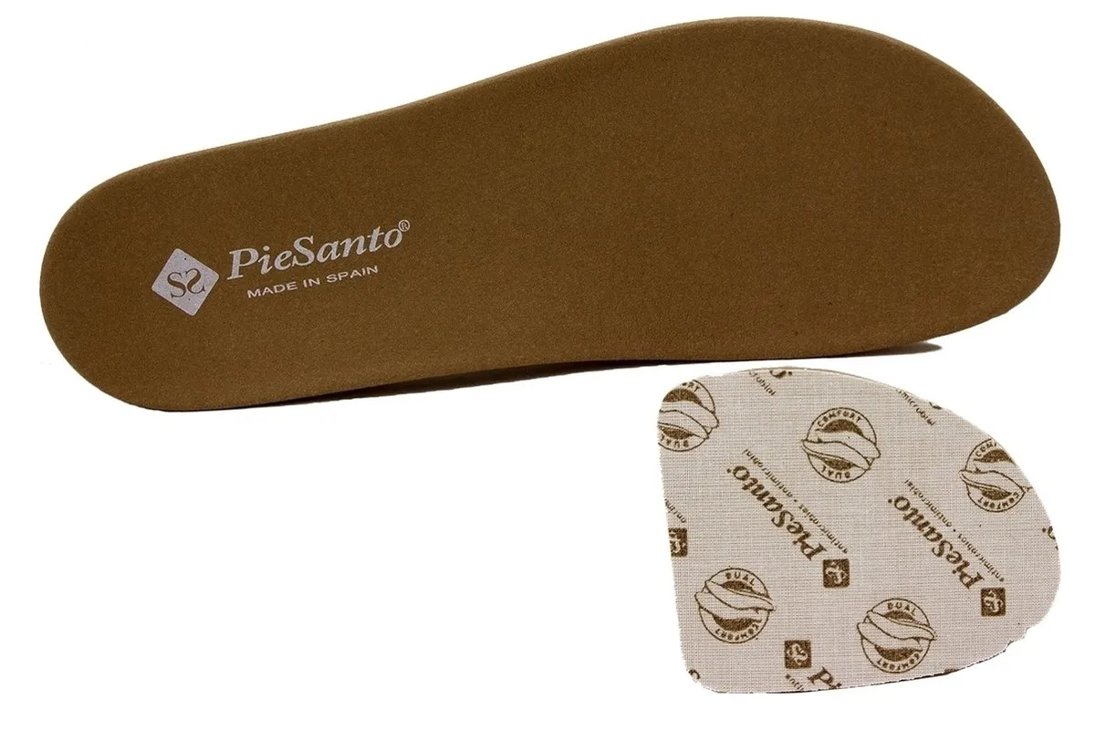 Blue Leather Removable Insole Sandal