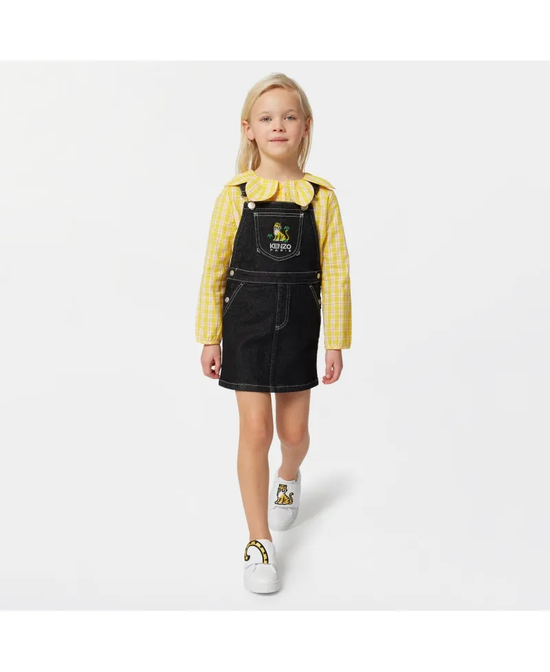 Blusa Niña KENZO Cuello Pétalos