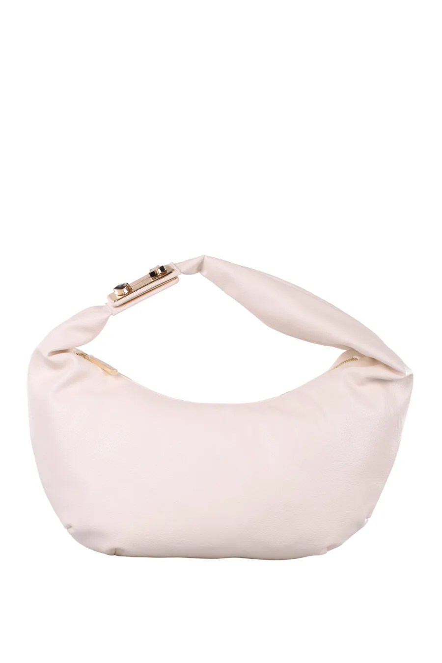Bolso latte con cierre magnético logo ojo y estrella