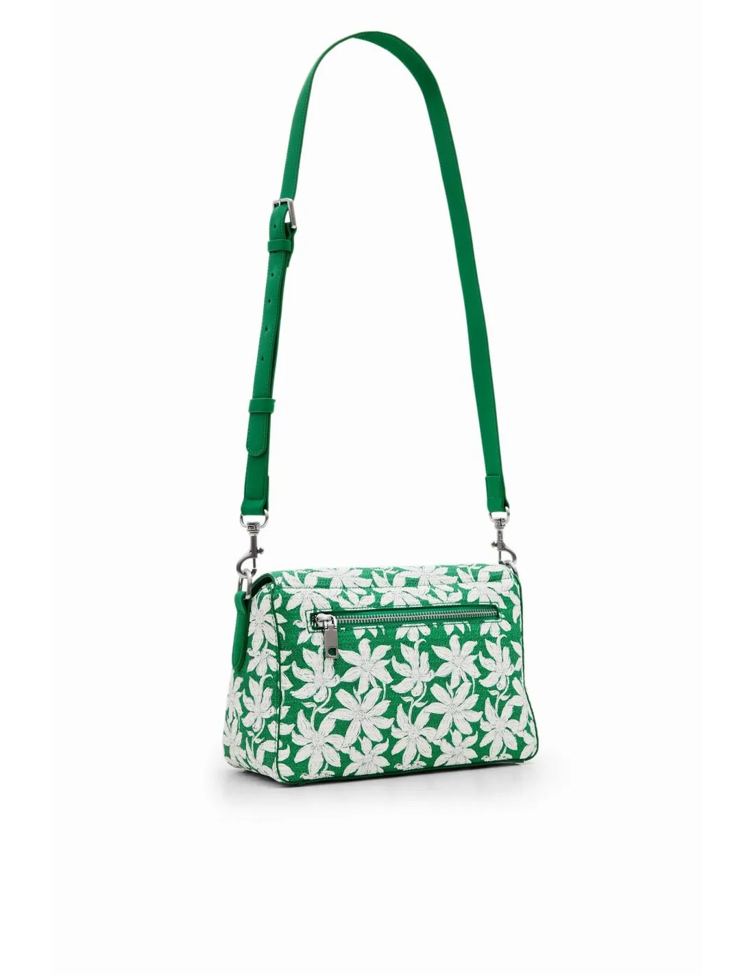 Bolso S textura flores de Desigual