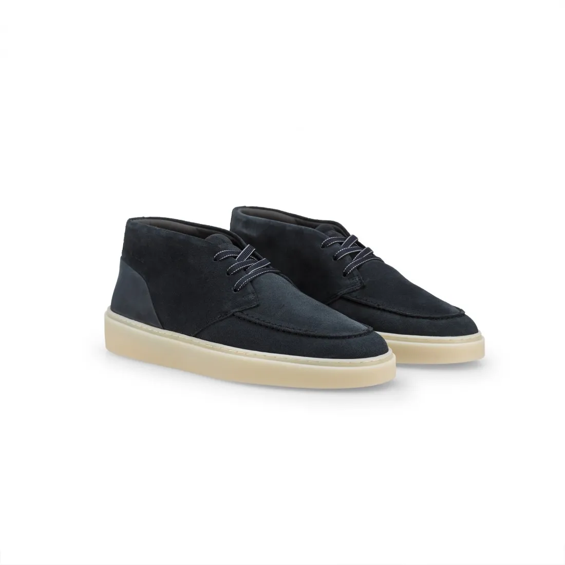 Bota Casual en Cuero 13144 navy COURT AMBITIOUS