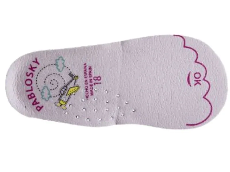 BOTITA PREANDANTE EN PIEL PABLOSKY EN COLOR ROSA 017975