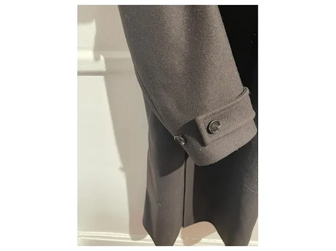 BOTTEGA VENETA Abrigos T.ÉL 40 Lana Castaño 