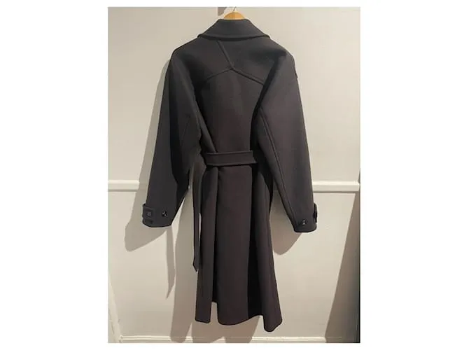 BOTTEGA VENETA Abrigos T.ÉL 40 Lana Castaño 