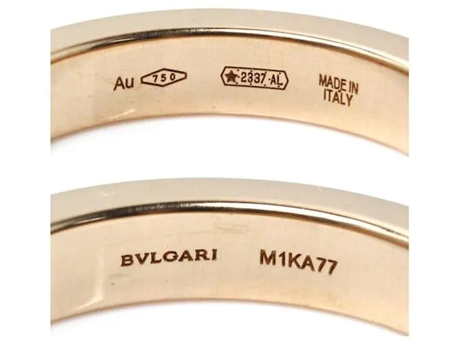 Bulgari Anillo de diamante Marie Me en oro rosa K18PG de Bvlgari 