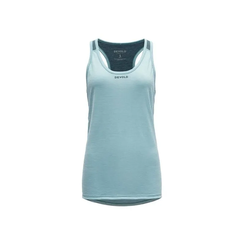 Camiseta de tirantes Devold Running Racerback (cameo) mujer