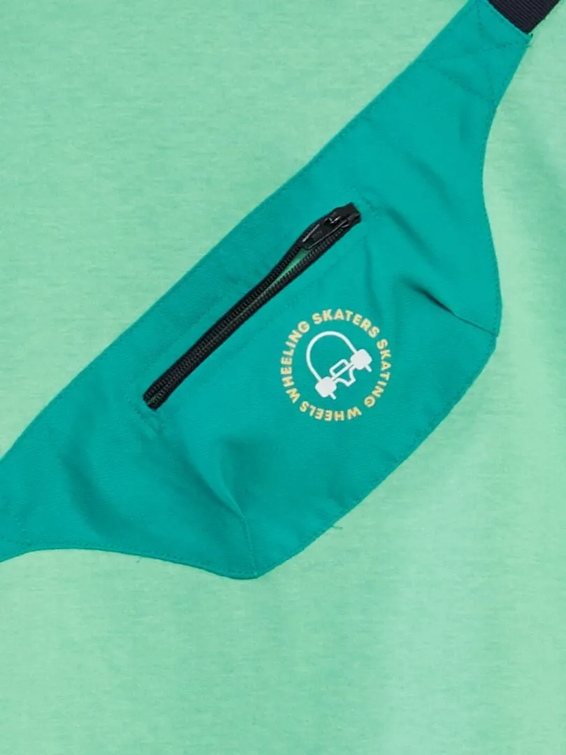 CAMISETA ESTAMPADA  VERDE
