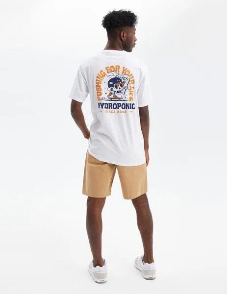 CAMISETA HYDROPONIC PUSHING  WHITE