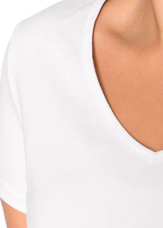 CAMISETAS BáSICAS PREMAMá (2 UNIDADES) NEGROBLANCO