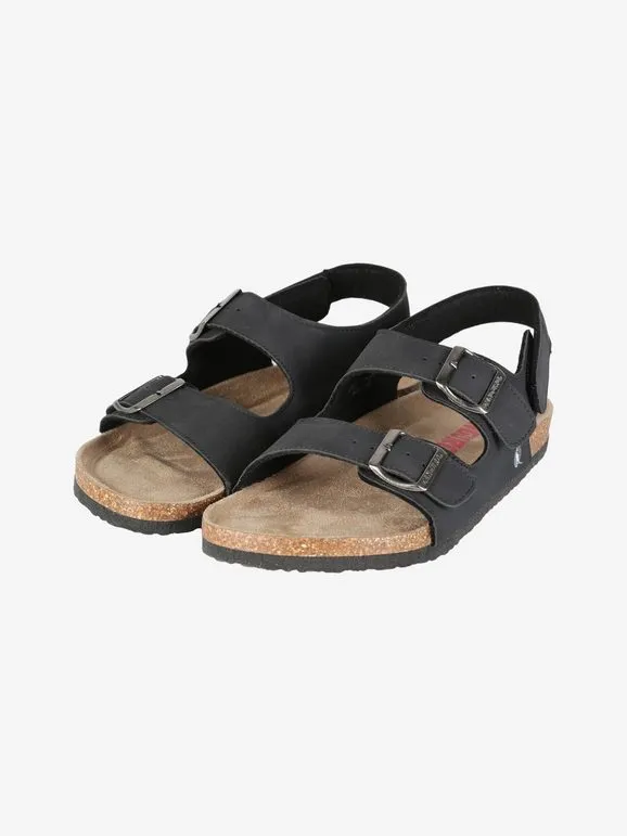 Canguro Sandalias de hombre con hebillas y tira de velcro.
