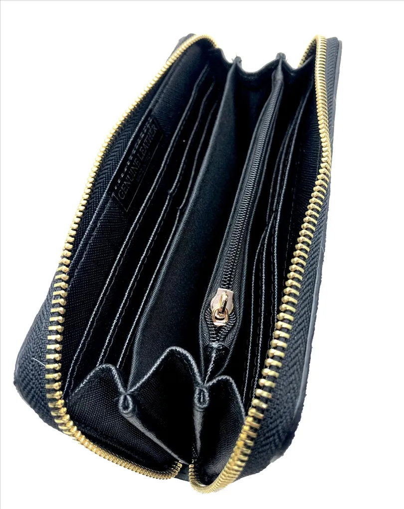 CARTERAS PIEL CON DIBUJO DE CAMUFLAJE