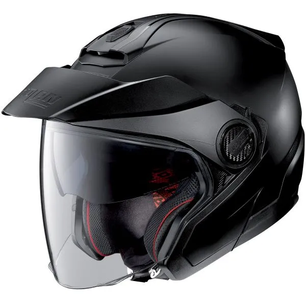 CASCO NOLAN N40 5 CLASSIC NCOM FLAT BLACK 10 