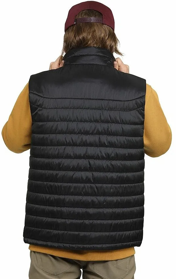 CHALECO HORSEFEATHERS ASHER  BLACK  MEN´S