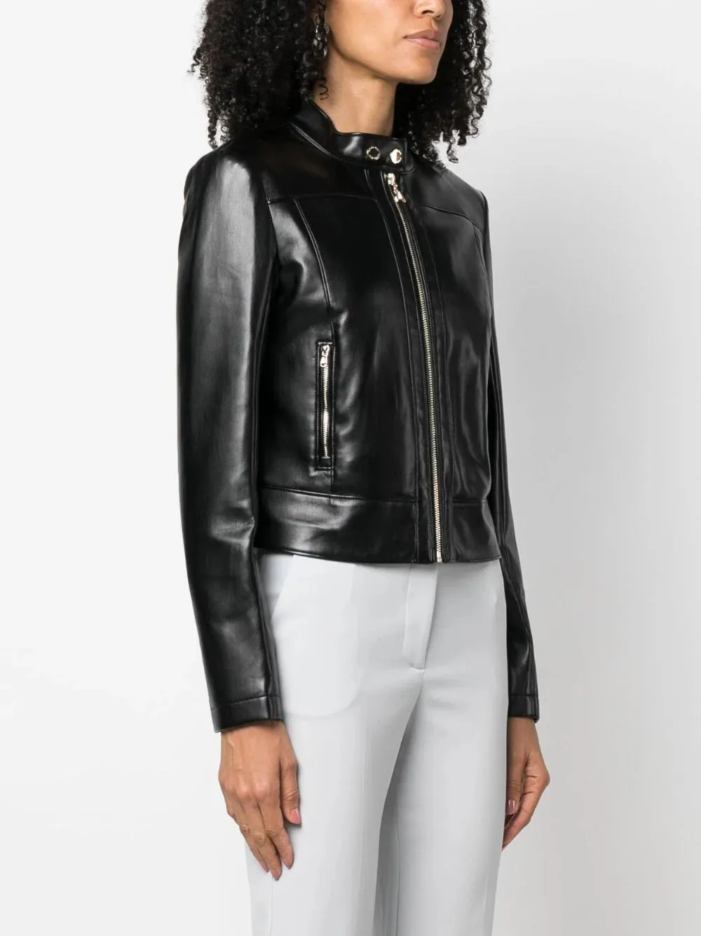 CHAQUETA BIKER NEGRA