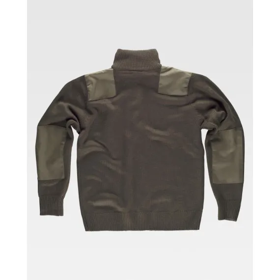Chaqueta de cuello alto en punto grueso WORKTEAM S4500