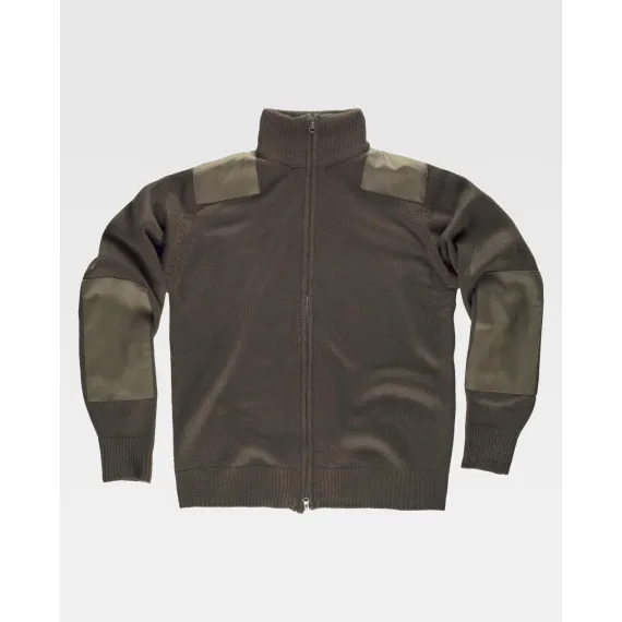 Chaqueta de cuello alto en punto grueso WORKTEAM S4500