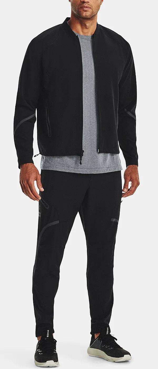 CHAQUETA UNDER ARMOUR UNSTOPPABLE BOMBER  BLACK  MEN´S