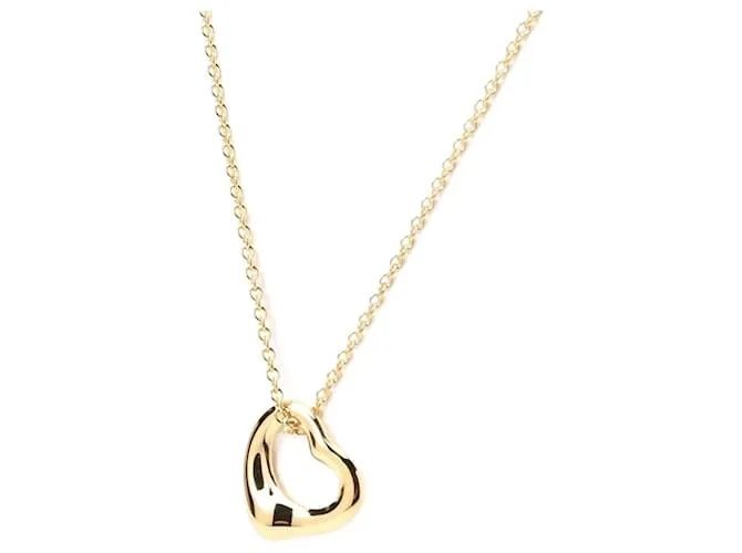 Collar en forma de corazón Elsa Peretti de Tiffany & Co. Dorado 