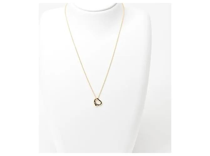 Collar en forma de corazón Elsa Peretti de Tiffany & Co. Dorado 