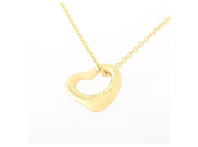 Collar en forma de corazón Elsa Peretti de Tiffany & Co. Dorado 