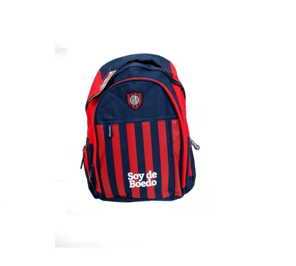 Combo Escolar San Lorenzo Mochila 18 pulgadas + Carpeta + Cartuchera 1 Piso Eva
