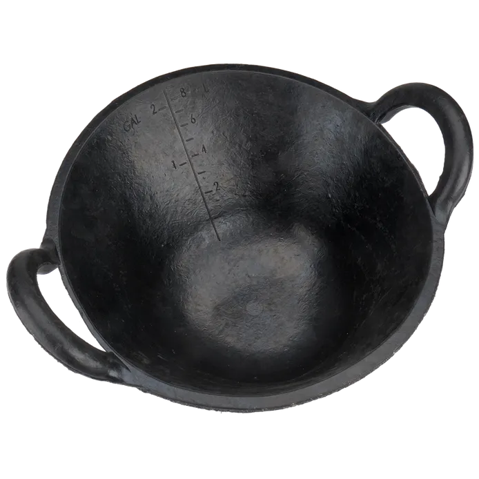 Cubo de caucho spart 9 litros negro