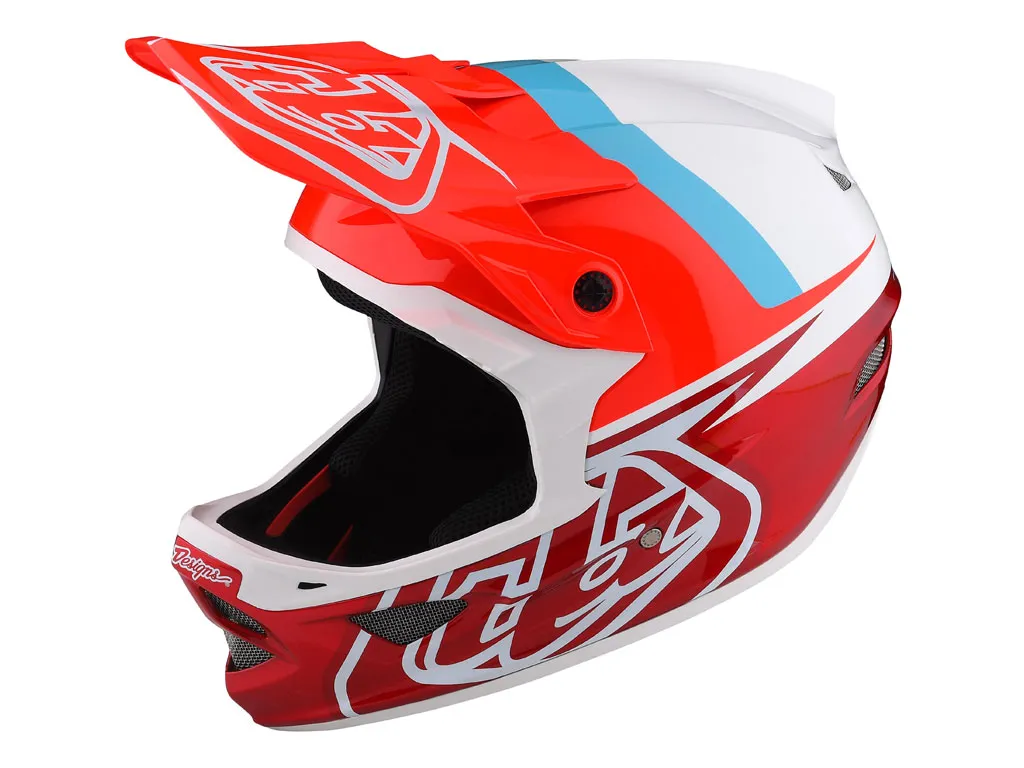 D3 FIBERLITE HELMET SLANT RED M