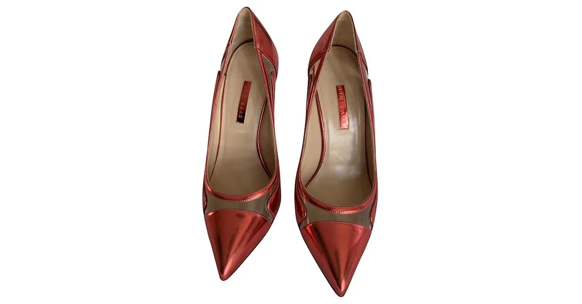 Elie Saab Tacones Rosa 