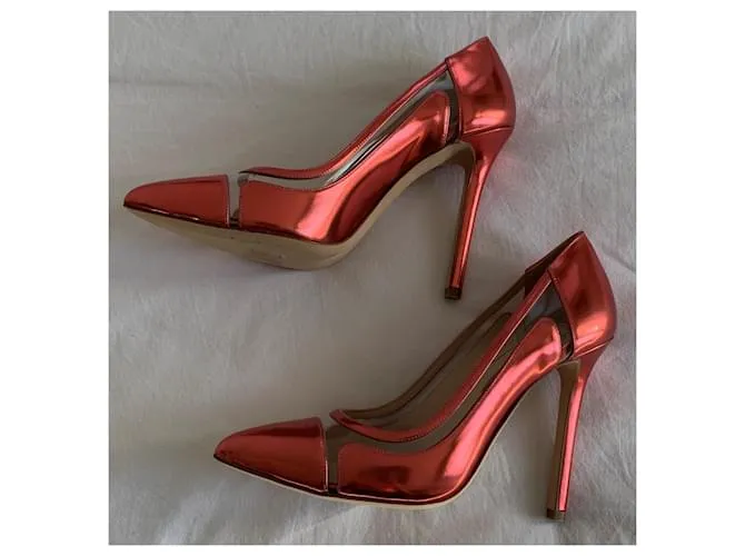 Elie Saab Tacones Rosa 